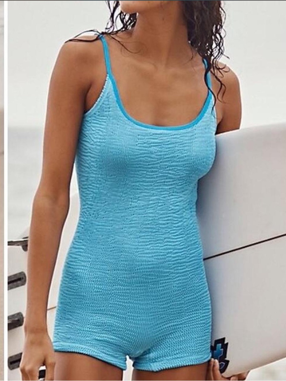 Cleonie One-Piece Romper Swimsuit